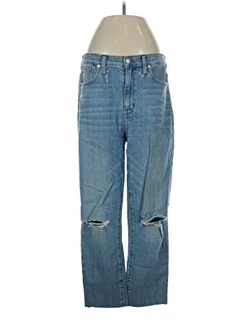 Madewell The High-Rise Slim Boyjean in Elkhart Wash (view 1)