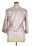 Joseph Ribkoff 100% Polyester Metallic Silver Jacket Size 16 - photo 2