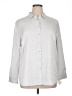 Chico's 100% Polyester Silver 3/4 Sleeve Blouse Size XL (3) - photo 1