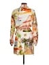 FARM Rio Print Tan Cocktail Dress Size M - photo 2