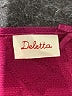 Deletta Burgundy 3/4 Sleeve Top Size M - photo 7