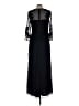 Alex Evenings 100% Polyester Black Cocktail Dress Size 12 Petite - photo 2