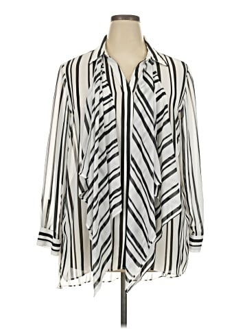 Cato 3/4 Sleeve Blouse (view 1)