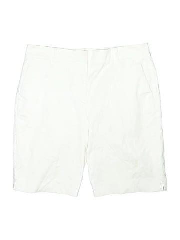 Ann Taylor Khaki Shorts (view 1)