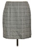 Gianni Bini Plaid Gray Formal Skirt Size 10 - photo 1