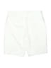 Ann Taylor Solid White Khaki Shorts Size 10 - photo 2