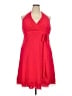 Alfred Angelo 100% Polyester Solid Red Cocktail Dress Size 20 - photo 1
