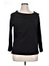 Rafaella 100% Cotton Black Long Sleeve Top Size XL - photo 1