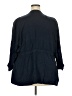 ELOQUII 100% Rayon Blue Blazer Size 22 Plus - photo 2