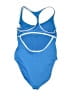 Wild Fable Solid Blue One Piece Swimsuit Size 8 - 10 - photo 2