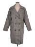 Love Tree 100% Polyester Gray Trenchcoat Size L - photo 1