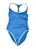 Wild Fable Solid Blue One Piece Swimsuit Size 8 - 10 - photo 1
