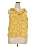 LC Lauren Conrad 100% Polyester Yellow Tank Top Size XXL - photo 1