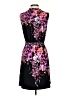 Apt. 9 Print Black Casual Dress Size S (petite) - photo 2