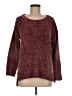 Jones New York 100% Polyester Burgundy Pullover Sweater Size M - photo 1