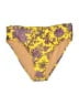 J.Crew Print Yellow Swimsuit Bottoms Size XL - photo 1