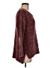 Jones New York 100% Polyester Burgundy Pullover Sweater Size M - photo 4