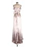 Unbranded Metallic Silver Cocktail Dress Size 6 (estimated) - photo 2