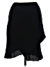S.L. Fashions 100% Polyester Solid Black Formal Skirt Size 6 (petite) - photo 1