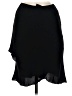S.L. Fashions 100% Polyester Solid Black Formal Skirt Size 6 (petite) - photo 2