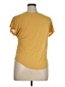 Ransom Yellow Gold Short Sleeve Top Size XL - photo 2