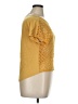 Ransom Yellow Gold Short Sleeve Top Size XL - photo 4