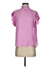 Maison d' Amelie 100% Polyester Pink Short Sleeve Blouse Size S - photo 1