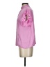 Maison d' Amelie 100% Polyester Pink Short Sleeve Blouse Size S - photo 5
