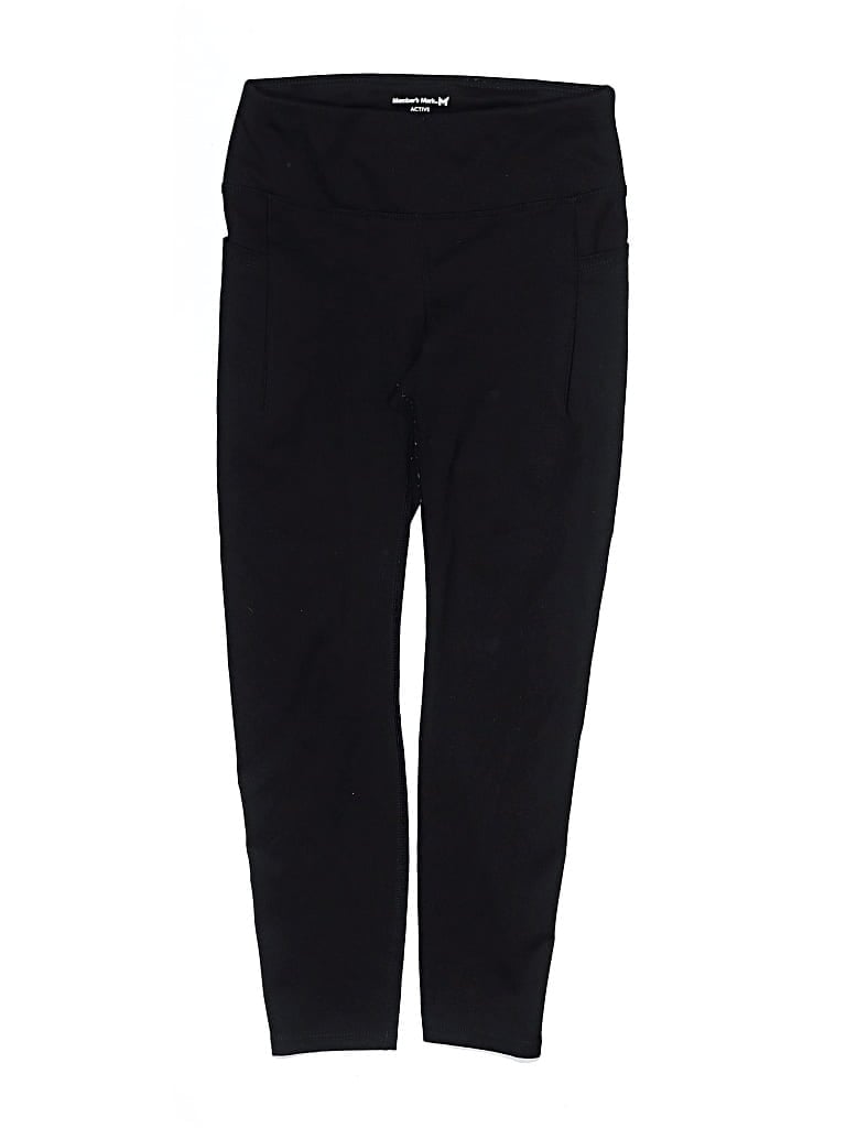 Pre-owned Member's Mark Kids' Active Pants In Black