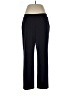 Lands' End Solid Black Dress Pants Size L - photo 1