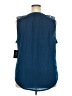 New York Laundry 100% Polyester Blue Sleeveless Blouse Size 2X - photo 2