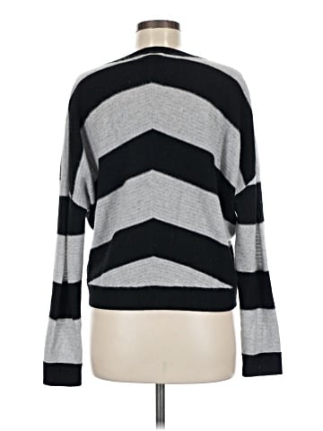 Aqua Cashmere Pullover Sweater (view 2)