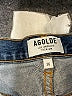 AGOLDE Hearts Blue Jeans Size 26 waist - photo 4