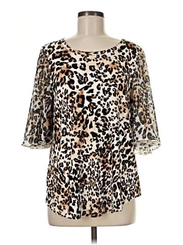 Kim & Cami 3/4 Sleeve T-Shirt (view 1)