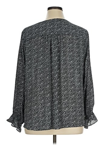 T Tahari Long Sleeve Blouse (view 2)
