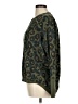 Numph Animal Print Green Pullover Sweater Size M - photo 5