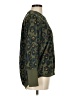 Numph Animal Print Green Pullover Sweater Size M - photo 4