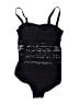 Unbranded Tweed Black One Piece Swimsuit Size 6 - photo 2