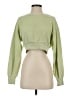 Forever 21 Green Sweatshirt Size S - photo 1