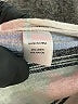 Drew Stripes Silver Linen Pants Size S - photo 5
