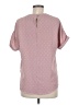 Shein 100% Polyester Pink Short Sleeve T-Shirt Size 6 - photo 2