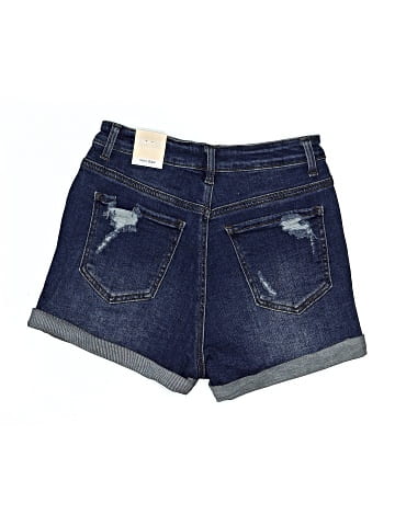 Wax Jean Denim Shorts (view 2)