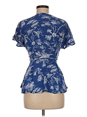 Maeve by Anthropologie Short Sleeve Blouse (view 2)