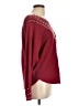 Liv Burgundy Pullover Sweater Size L - photo 4