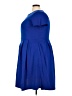 Oxiuly Solid Blue Casual Dress Size XXL - photo 5
