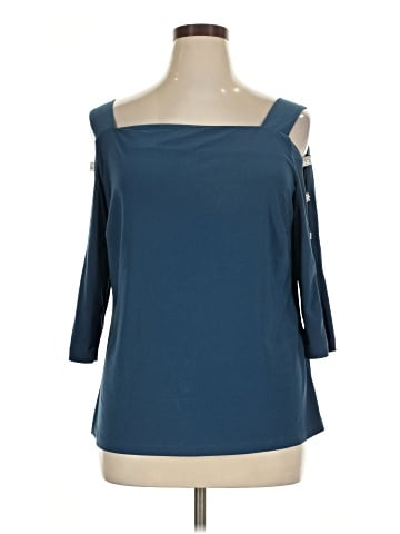 MSK 3/4 Sleeve Top (view 1)