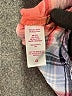 Justice Plaid Orange Long Sleeve Blouse Size S (kids) - photo 4