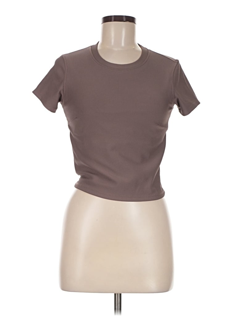 Pre-owned Move Theology Short Sleeve T-shirt In Brown