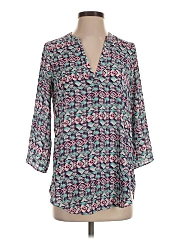Decree 3/4 Sleeve Blouse (view 1)