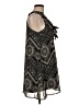 Final Touch 100% Polyester Paisley Black Casual Dress Size M - photo 4